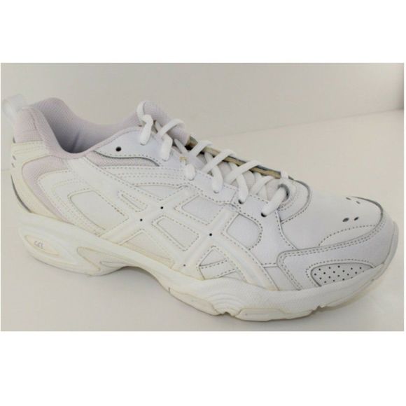 Asics Gel TRX White Leather Womens Shoe S973L 0101